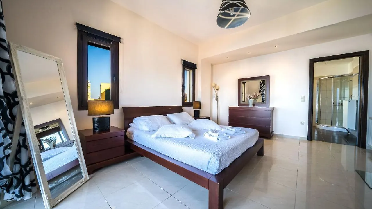 Villa Majestic Crete Heated Pool And Sauna Megala Chorafia